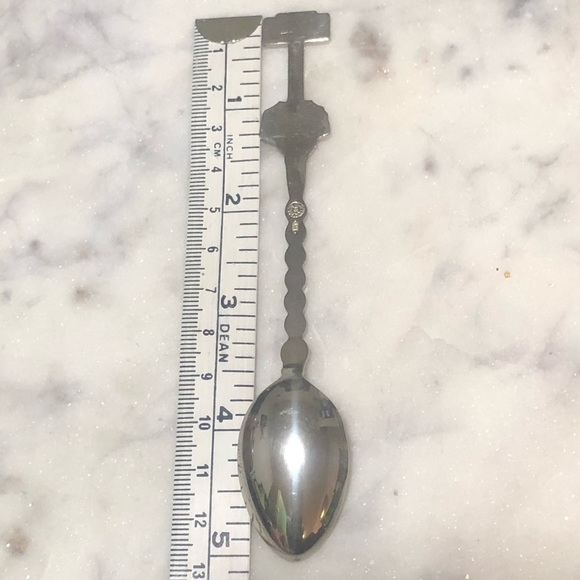 vtg Birks Sterling Silver Dawson Creek BC Canada Collectible Souvenir Spoon 5” - Picture 6 of 6